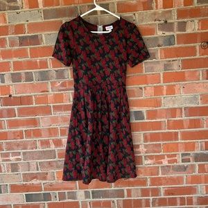 Women’s LulaRoe short sleeve md length dress-S